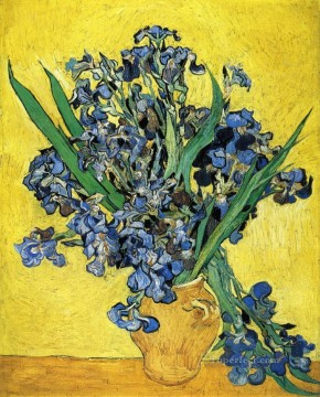 Vincent Van Gogh Painting - Naturaleza muerta con lirios Vincent van Gogh